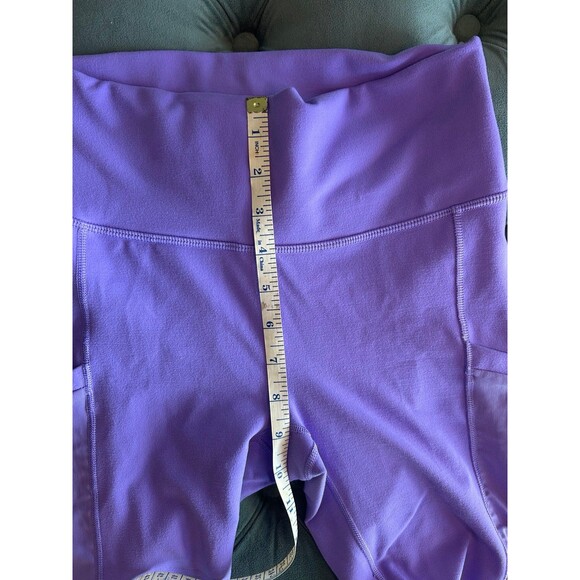 Fabletics Cargo Side Pocket Purple Leggings - Picture 4 of 9